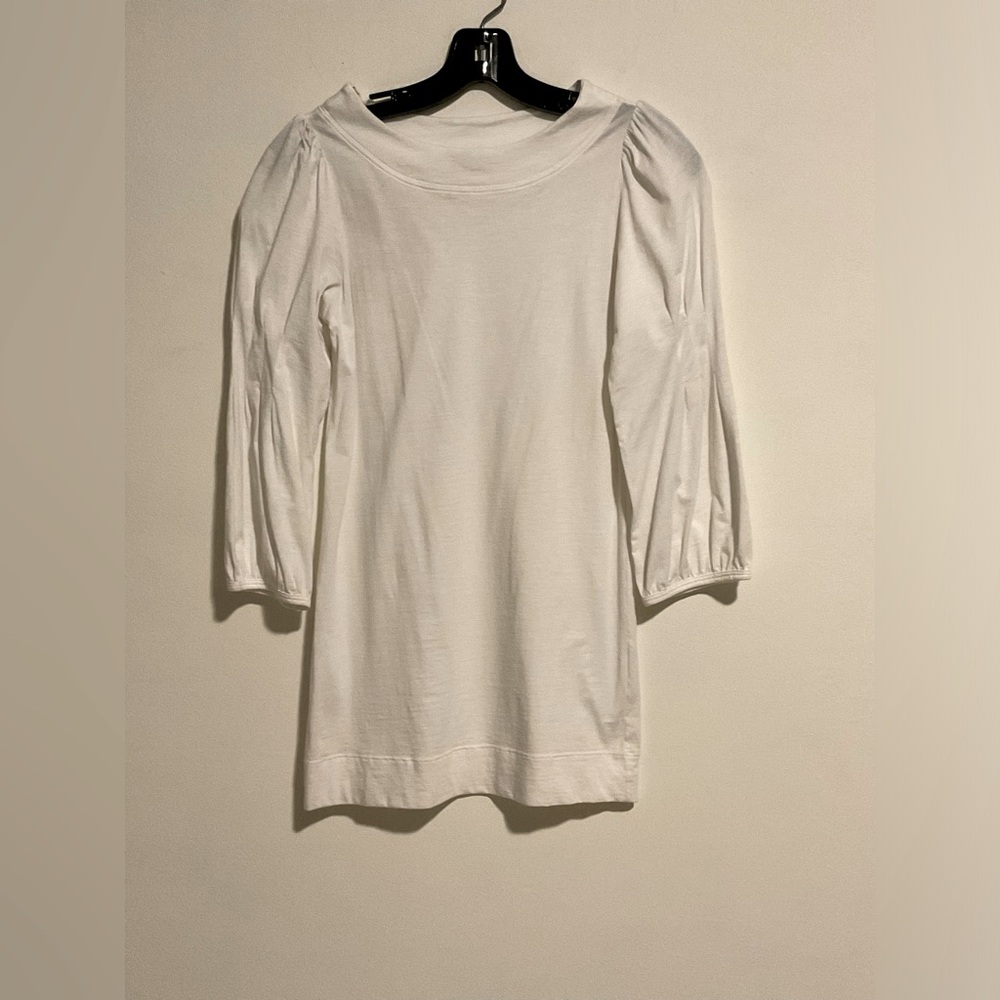 Theory 3/4 puff sleeve blouse S